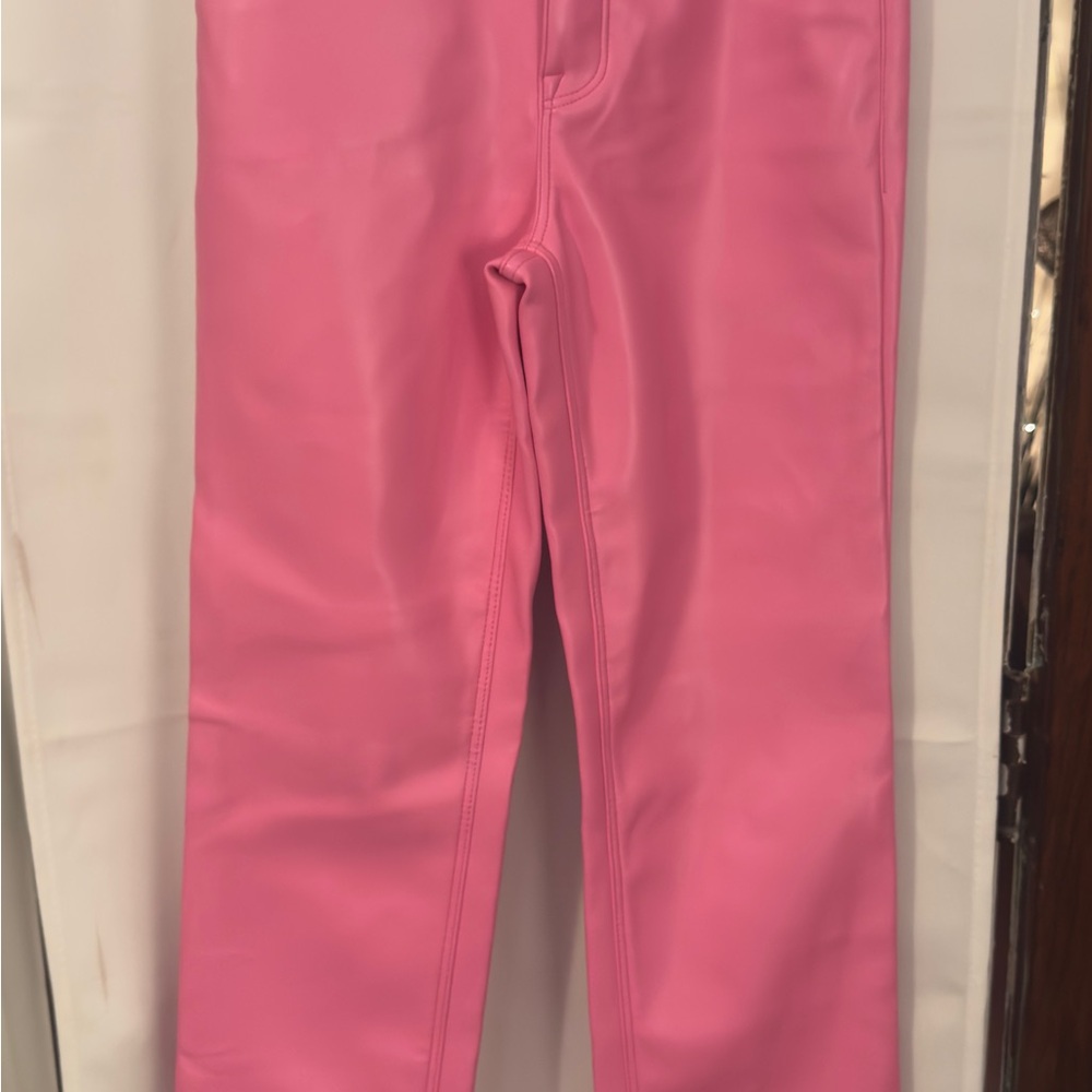 Good American Vibrant Pink Kids Leggings